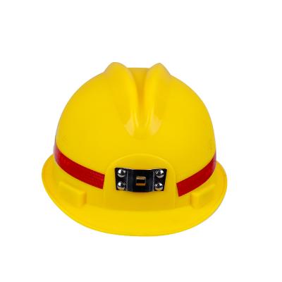 China Durable Rugged V-Gard Mining Hard Hat with Screwed Slot for Lamp for sale