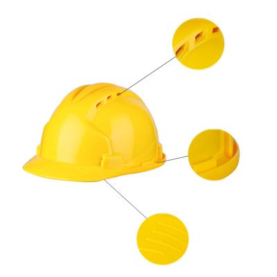 China Factory price ventilated personal protective safety helmet for construction for sale