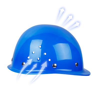 China Spray Paint Color Vent ANSI Class C Blue 8 Steel Hard Hat Spray Paint Fastener Rivet Suspension Points for Industrial Workers for sale