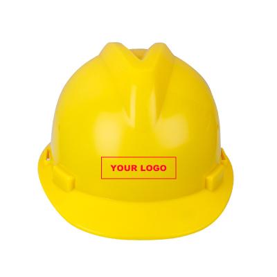 China V Shape Rim Thicker Ratchet Suspension Ventilated Industrial Hard Hat With Side Ventilation for sale