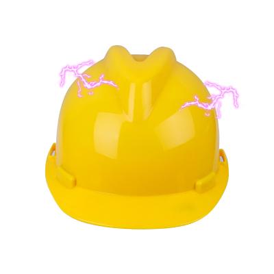 China 4 Point Ratchet Suspension Ventilated Helmet Vs Electricity Construction Masks for sale