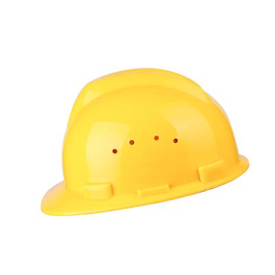 China Durable V-Guard Vented Vented Hard Hat With 4 Point Ratchet Suspension for sale