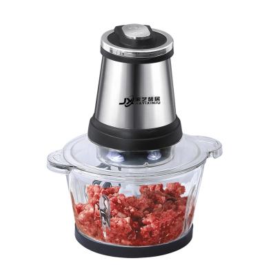 China Viable 2l Electric Multi Function Garlic Crusher Food Cleaver Viable Multifunction Onion Blender Mini Cleaver Low Price Reasonable Prices for sale