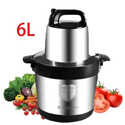 China Electric Yam Pounder Fufu Pounding Machine Household and Vegetable Hammered Chopper Meat Food Chopper Portable Stainless Steel 6L 10L for sale