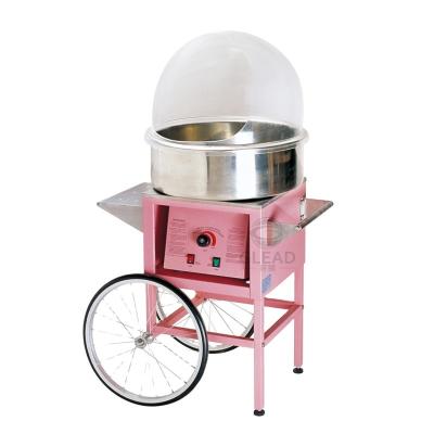 China China factory supplier cotton candy machine commercial supplying cotton candy machine with trolley for sale