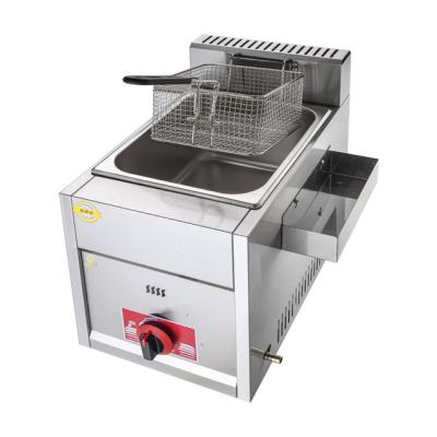 China High Efficiency.Clean.Health Lp Gas China 12L Two Basket Deep Fryer Double Electric Normal Restaurant Mini Deep Fryer Electric Industrials for sale