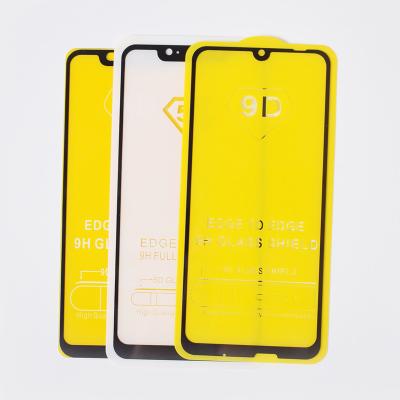 China Hot-selling mobile phone amazon tempered glass 9D full glue screen protector for phone realme smart 8 pro for sale