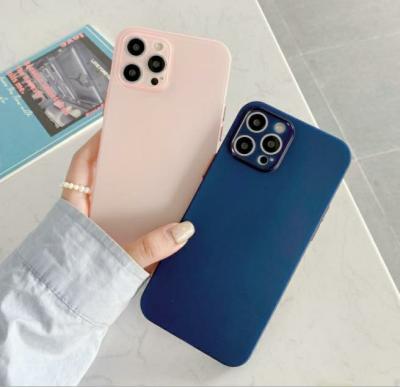 China Anti-drop With Camera Protective Matte Soft TPU Back Cover Phone Case Fundas de Telefonos For Xiaomi Redmi Note 10 Note 9 Pro for sale