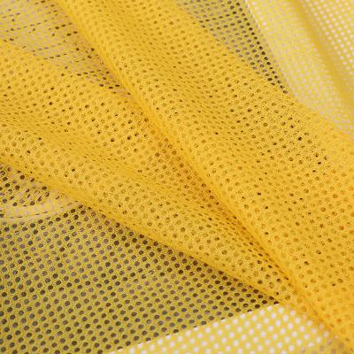 China Shrink-Resistant 100% Polyester Warp Knitted Fabric 50D Mesh Garment Fabric For Sportswear And School Uniform Lining for sale