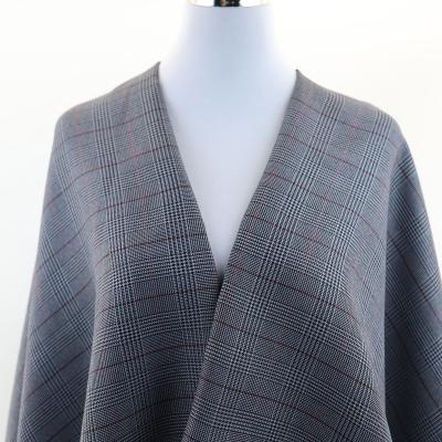 China 100% Polyester Home Textile Garment Fabric Luggage Fabric Tear-Resistant Yarn Dyed Plaid Fabric For Suit for sale