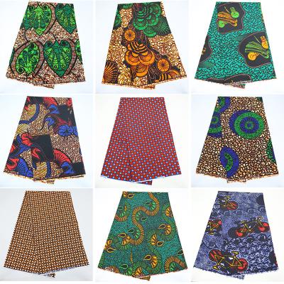 China 100% cotton printed fabric breathable and soft stock African wax fabricfor fabric for fabric anti-static for sale