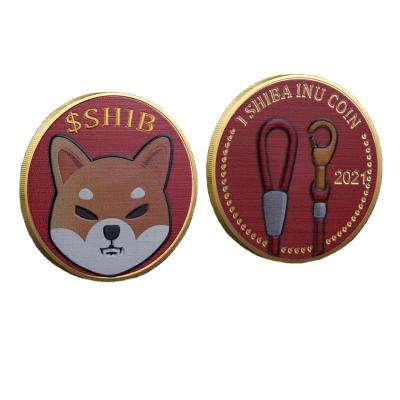 China USA Shiba Inu SHIB Shib Shi Shiba Inu Shiba Doge Coin Dogecoin Doge Coin Slayer Commemorative Coin for sale