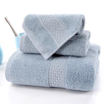 China Luxury 100% Child Safe Towel Set Cotton Bath Hand Towel With Logo Private Label Wholesale Supplier Face Cloth Hair Good Quality Towels for sale