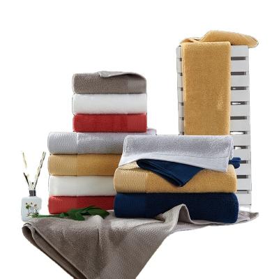 China Wholesale High Quality Child Safe Salon Towels Cotton Bleach Proof Bars Organic Cotton Towel Cotton Towel Custom for sale