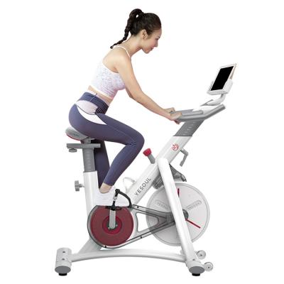 China Universal Super Quiet Stationary Indoor Exercise Bike Cycling Bike For Home And Gym Use Fitness Equipment for sale