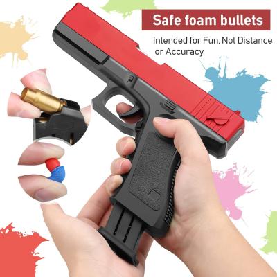 China Leading Bullet Toy Gun Supplier Soft Bubble Kid Toy Guns Soft Bullet Gun Bubble Toy Gun For Plastic Guns Toys boys children in guangzhou china for sale