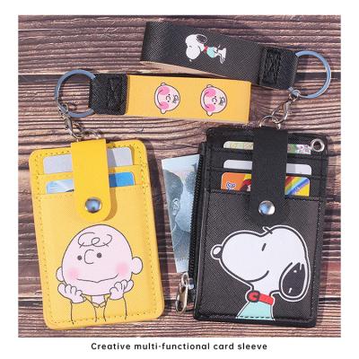 China Fashion Cartoon Cartoon Card Sleeve Collectible Card Protector 5 Pocket Holders Clear Permanent Game Card Sleeves for sale