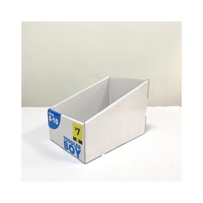 China Recyclable High Quality Top And Bottom Color Print Shoe Display Paper Boxes Design Eco Friendly Cardboard Box for sale