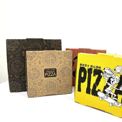 China Recyclable Custom Design Fashion Cheap Wholesale High Quality Paper Gift Pizza Boxes for sale