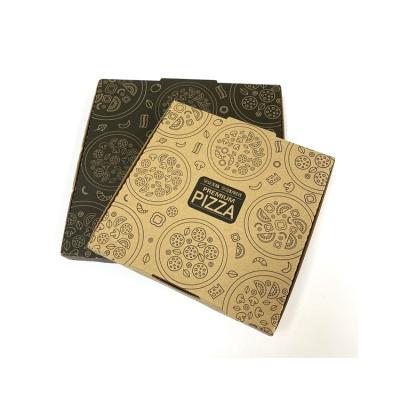 China Factory Recyclable Wholesale Color Printed Packaging Boxes Eco Friendly Design Pizza Packaging Box for sale