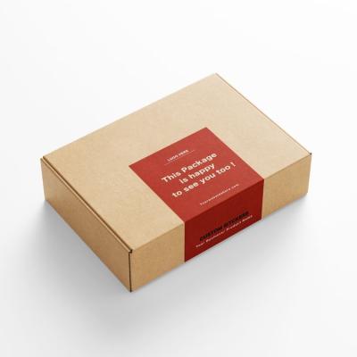 China Recyclable Custom Design Template Logo Biodegradable Foldable Square Packing Boxes for sale