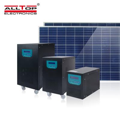 China High Quality Home Off Grid 2KW Solar Power Inverter 3 Phase 2KVA Solar System With Solar Panel for sale