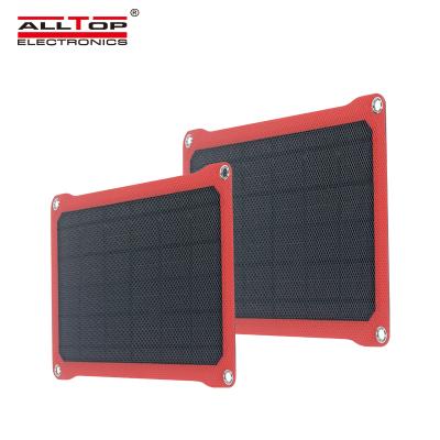 China High Efficiency Monocrystalline Solar Panel 7W Charger Folding Solar Panel With USB Interface 290*195*2mm for sale