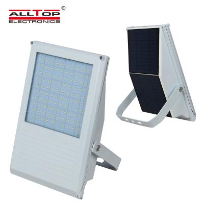 China aluminum alloy aluminum bridgelux waterproof outdoor 7w solar led flood light for sale