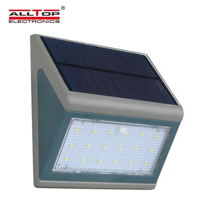 China ALLTOP Polycarbonate Custom Designs IP65 Outdoor 3w 5w Industrial Led Solar Wall Light for sale