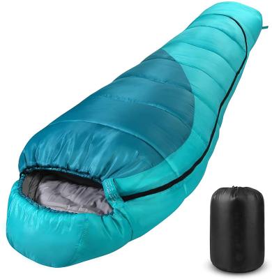 China Mummy Season 3-4 Cold Weather Adults Mummy Sleeping Bags Waterproof Outdoor Camping Hiking Traveling for sale