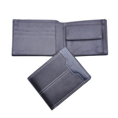 China 2021 New 100% RFID Men's Leather Wallet With Coin Pocket Designer Coin Wallet Men's Wallet for sale