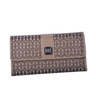 China Latest Design Waterproof Check Wallet For Women Large Compartment Wallets for sale