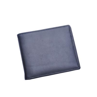 China Custom GENUINE LEATHER Minimalist RFID Wallet Men Leather Wallet With Exquisite Money Clip Money Clip Wallet For Men for sale