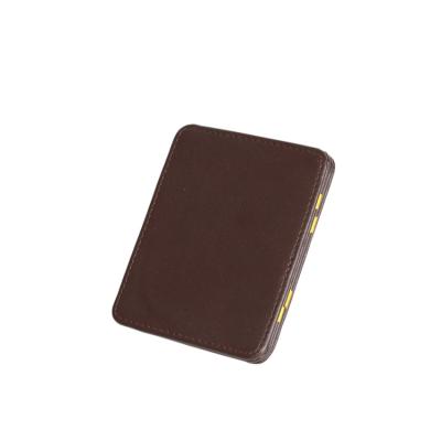 China Waterproof Custom Leather RFID Blocking Magic Wallet for sale