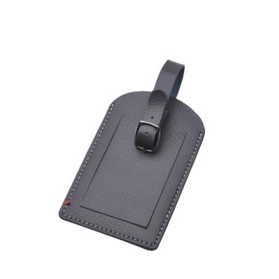 China Customized Design Name Tag Travel Airline Suitcase Strap PU Leather Luggage Tag Low Price Good Quality Durable ID Tag Customized Strap Luggage Tag for sale