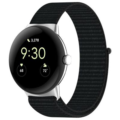 China Adjustable Sports Watch Strap Nylon Band For Google Pixel Watch Soft Comfortable Band Elastic Breathable Adjustable Band Strap For Pixel Wristband for sale