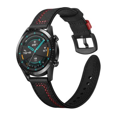 China Waterproof Sports Watch Strap Leather Strap For Huawei Watch GT 2 Pro Wristband Watch Band For Huawei Gt2 Pro Band Strap Replaceable Accessories for sale