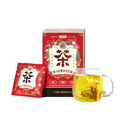 China Organic Healthy Natural Diet Herbal Tea Tea In Tea Bags Red Bean Coix Seed Sachets for sale