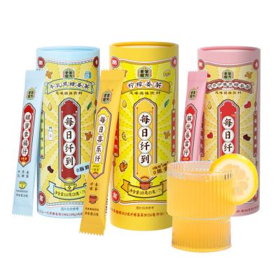 China Factory Price Instant Ginger Tea Honey Ginger Tea Granules Instant Lemon Ginger Drink Tea Powder for sale