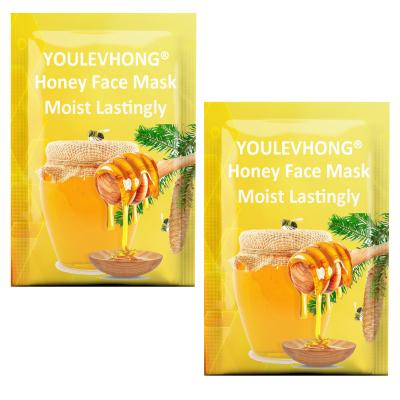 China Honey Hydrating Sheet Mask for All Skin Types Soft and Smooth Texture Cruelty Free Face Care Mask for sale