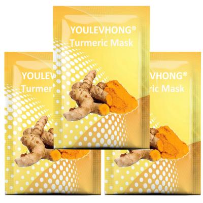 China Cruelty Free YOULEVHONG Turmeric Facial Mask Brightening Exfoliating Care for Radiant Skin ISO/GMP Certified for sale