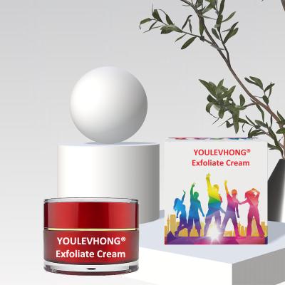 China Fine Grains Natural Creamy YOULEVHONG  Exfoliate Cream for All Skin Types 20ml 30ml for sale