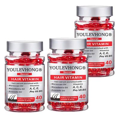 China YOULEVHONG cápsulas diárias de vitaminas para cabelo com biotina e nutrientes essenciais para todos os tipos de cabelo à venda