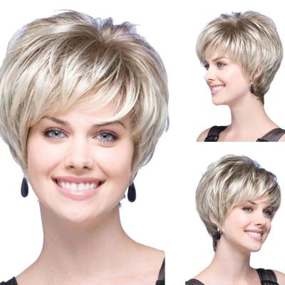 China Styling Wigs Real Human Hair Extension with Lace Short Straight Lace Front Wigs for sale