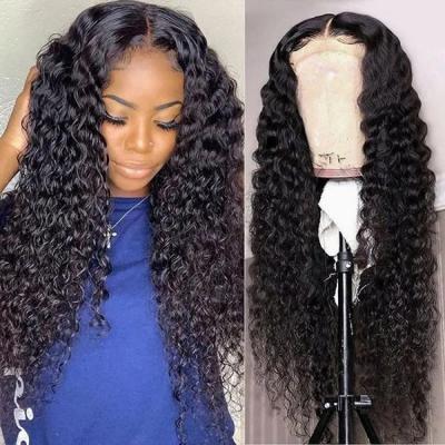 China Human Hair Extensions for Long Lasting Style Deep Curly Frontal Wig for sale