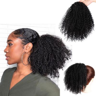 China Ponytail op korte natuurlijke haren Ponytail pruiken Haarverlenging Te koop