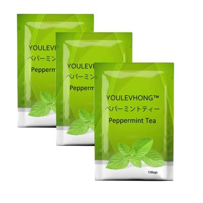 China Hot Serving Temperature YOULEVHONG Peppermint Tea 15 Teabags 3-5 Minutes Brewing Time for sale