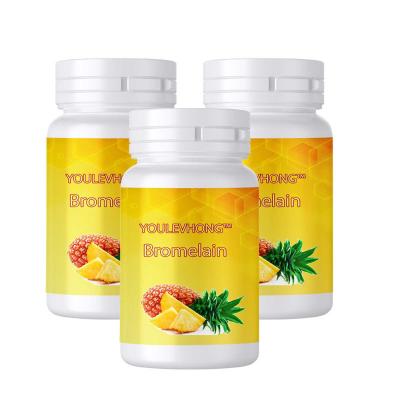 Chine 180 capsules par flacon Suppléments de bromélaïne Anti-diabète Anti-cancer et anti-rhumatisme à vendre