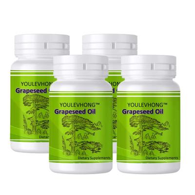 China Grapeseed Oil Softgels 1000mg With 100mg Polyphenols No Artificial Flavors  With Antioxidant for sale