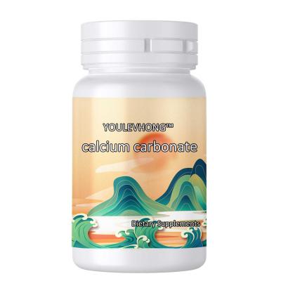 China 500 mg Natuurlijke vruchten Gemakkelijke consumptie Calciumcarbonaat capsules Natuurlijke supplementen Te koop